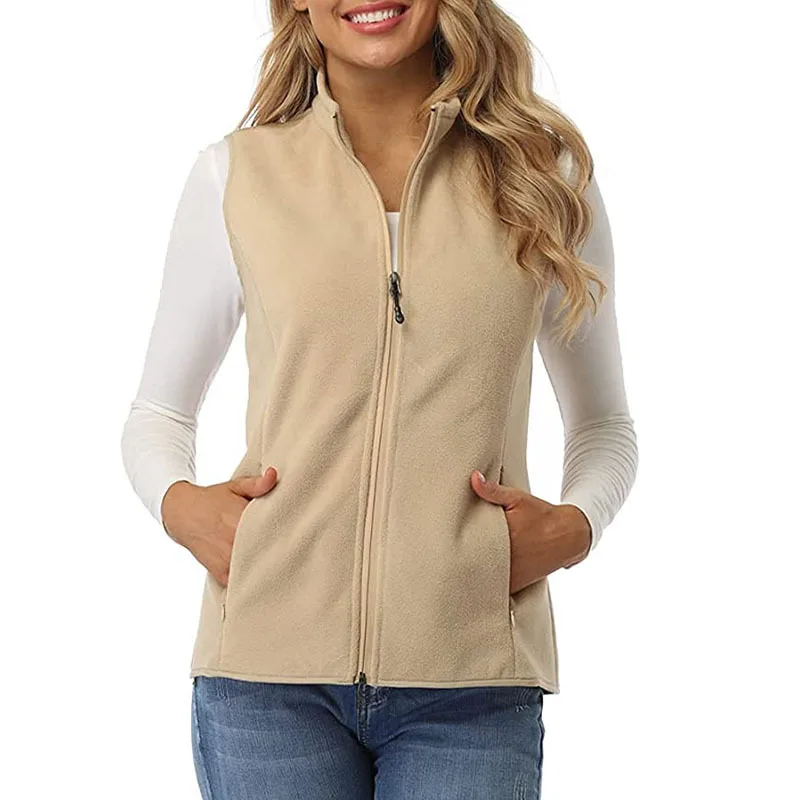 2022 Spring and Autumn Women's New Casual Fleece Vest Soft Sleeveless Jacket Lapel Fleece Vest Women
2022 Spring and Autumn Women's New Casual Fleece Vest Soft Sleeveless Jacket Lapel Fleece Vest Women