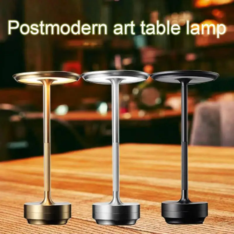Rechargeable Cordless LED Metal Desk Table Lamp ,3Levels Brightness Nightstand Bedside Night Light,for Bedroom/Patio/Camping
Rechargeable Cordless LED Metal Desk Table Lamp ,3Levels Brightness Nightstand Bedside Night Light,for Bedroom/Patio/Camping