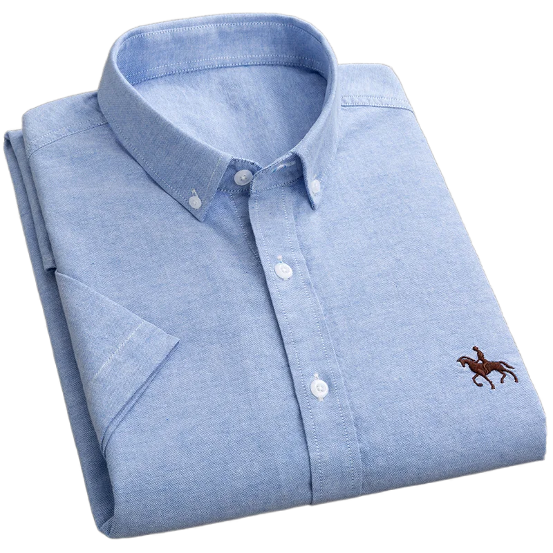 Men Dress Shirt 100 Cotton Oxford Short Sleeve Camisas Casual Slim Fit Mens Fashion T-Shirt Men's Clothing Plus Size 4xl 5xl 6xl
Men Dress Shirt 100 Cotton Oxford Short Sleeve Camisas Casual Slim Fit Mens Fashion T-Shirt Men's Clothing Plus Size 4xl 5xl 6xl