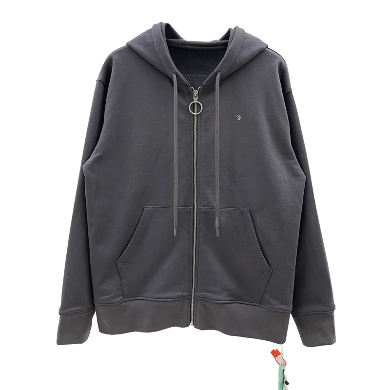 Autumn and winter men's zipper 100% cotton patchwork thickened terry fabric loose couple Hoodie 
Autumn and winter men's zipper 100% cotton patchwork thickened terry fabric loose couple Hoodie