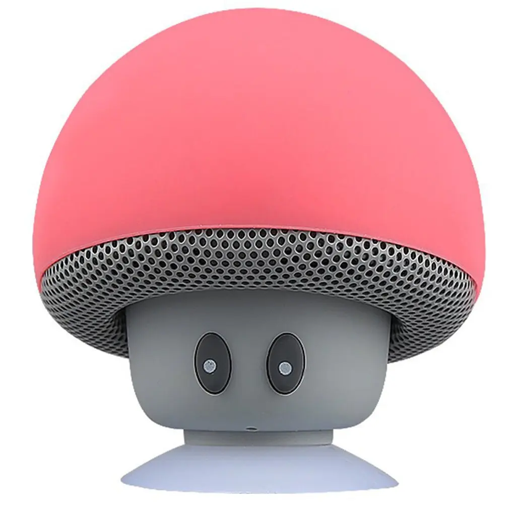 Cartoon Mushroom Wireless Speaker Waterproof Suction Cup Mini Speaker Audio Outdoor Portable Subwoofer
Cartoon Mushroom Wireless Speaker Waterproof Suction Cup Mini Speaker Audio Outdoor Portable Subwoofer