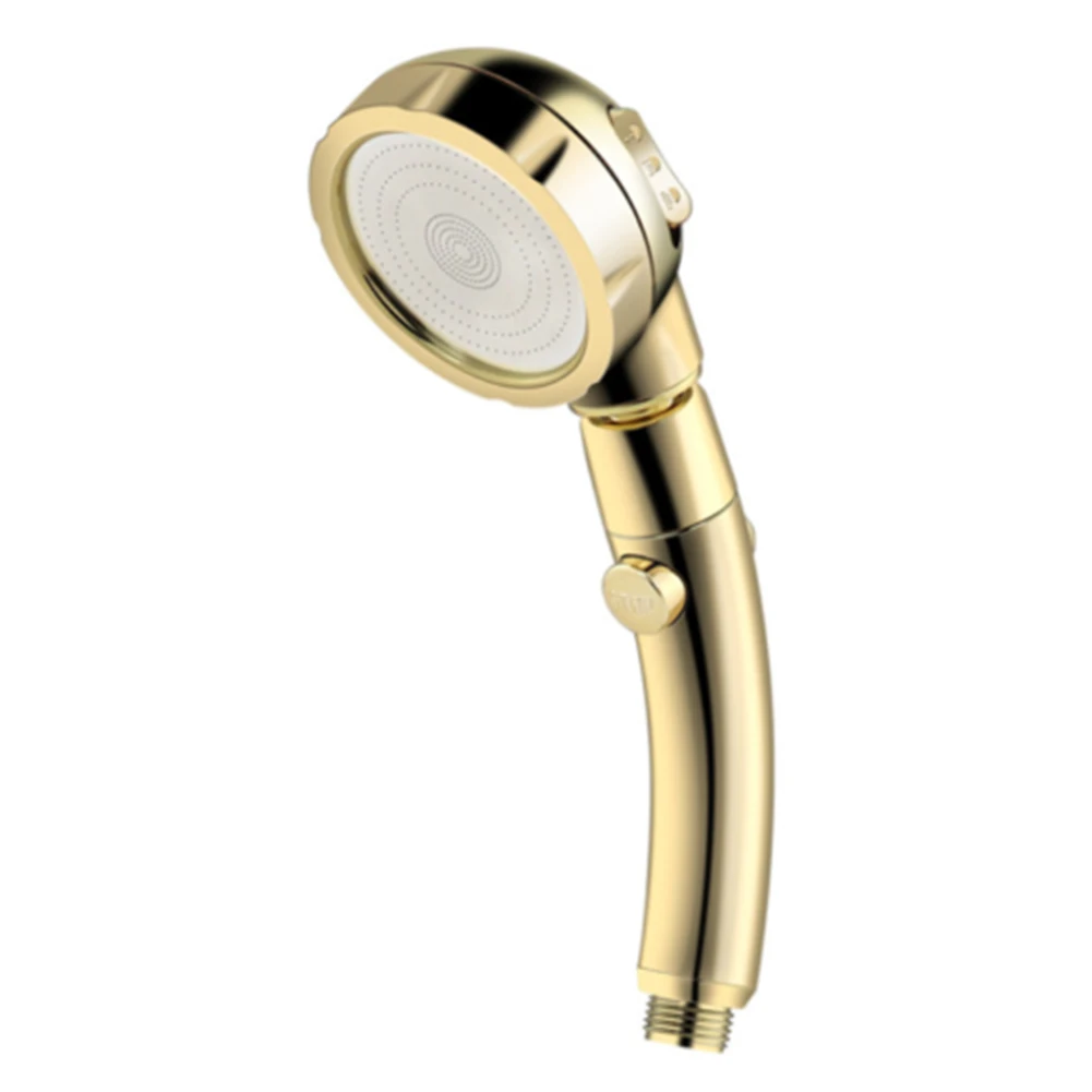 Bathroom Shower Head Gold ABS High Pressure Water Saving Bath Faucet Three Modes Adjustment Detachable Booster Shower Nozzle
Bathroom Shower Head Gold ABS High Pressure Water Saving Bath Faucet Three Modes Adjustment Detachable Booster Shower Nozzle