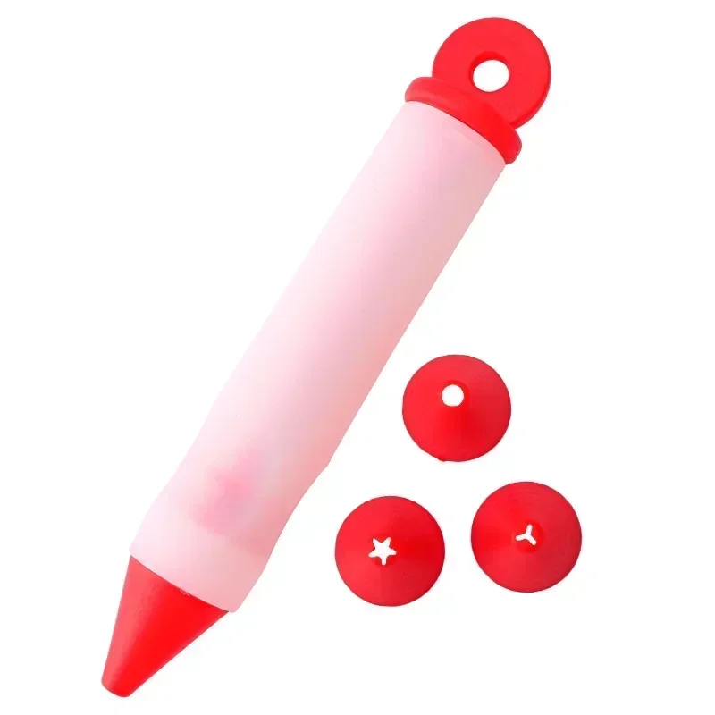 MOONBIFFY Силиконовая ручка для глазури с 4 наконечниками
MOONBIFFY Силиконовая ручка для глазури с 4 наконечниками