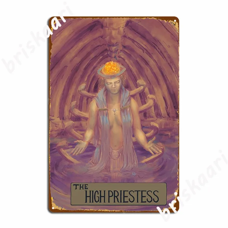 The High Priestess Poster Metal Plaque Plaques Bar Cave Club Party Create Tin Sign Poster
The High Priestess Poster Metal Plaque Plaques Bar Cave Club Party Create Tin Sign Poster