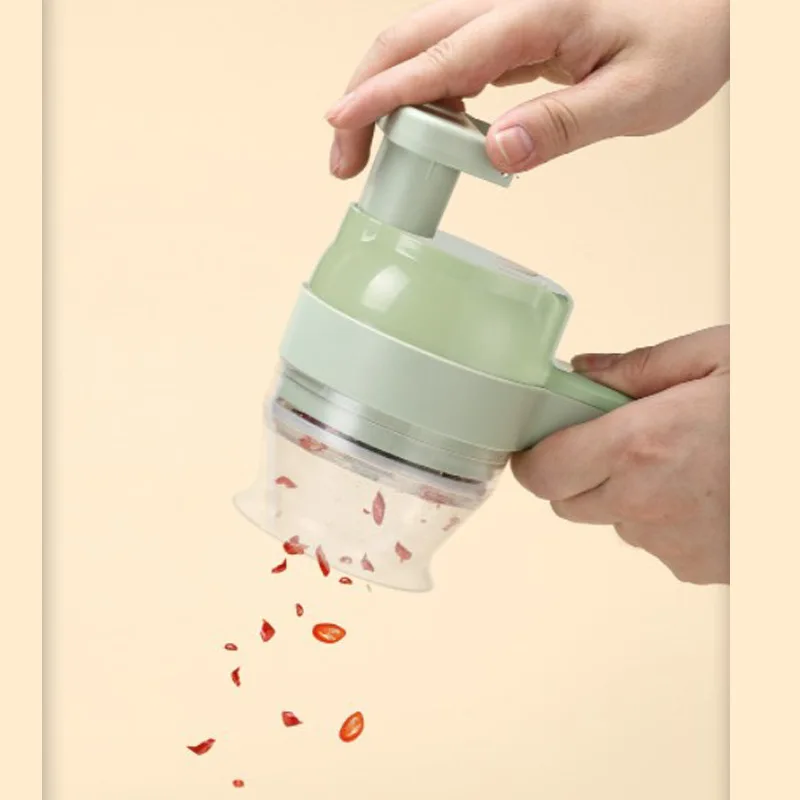 super 4in1 Electric Vegetable Cutter Slicer Set Garlic Mud Masher Crusher Multifunctional Chopper Food Processor Mixer
super 4in1 Electric Vegetable Cutter Slicer Set Garlic Mud Masher Crusher Multifunctional Chopper Food Processor Mixer