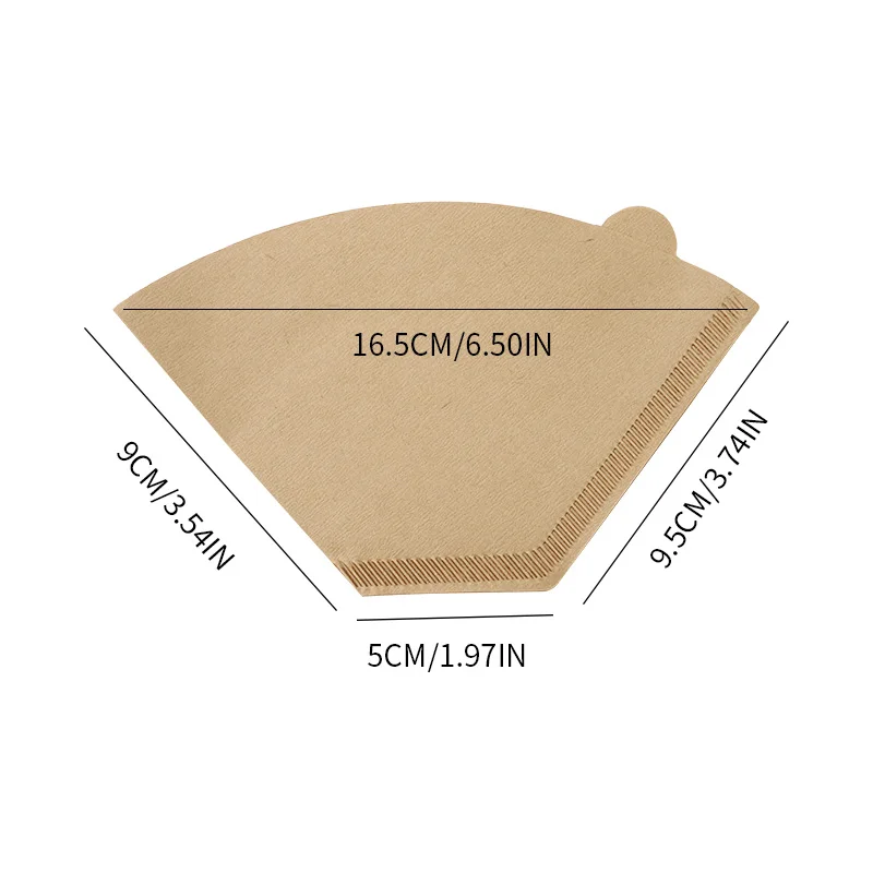 Одноразовые бумажные фильтры для кофе, 100 шт. 
Одноразовые бумажные фильтры для кофе, 100 шт.