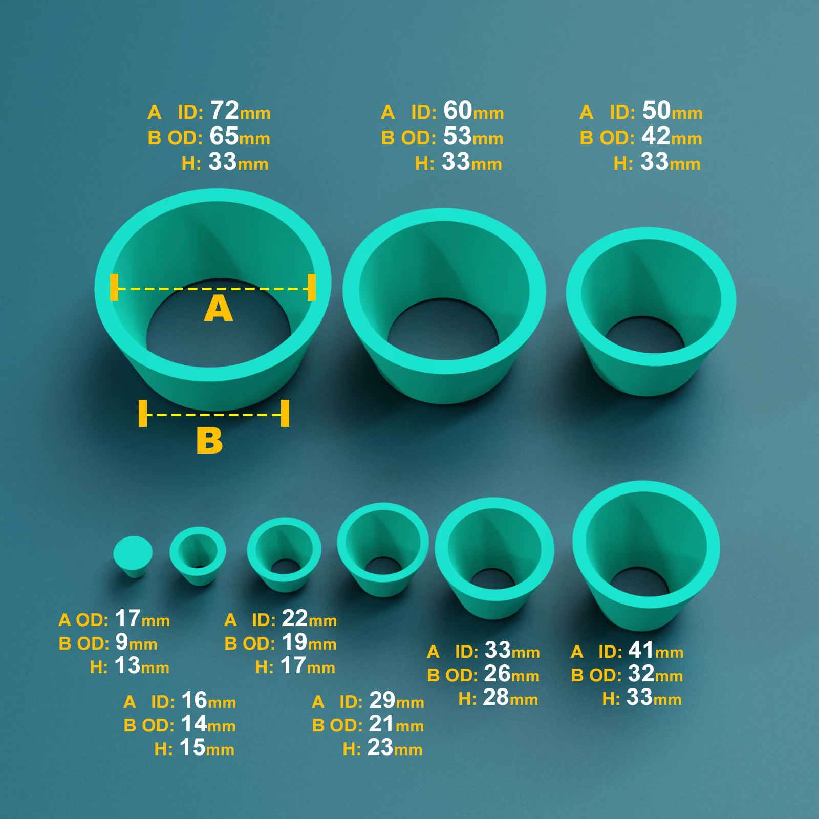 Резиновые держатели воронки Бюхнера 8 шт.
Резиновые держатели воронки Бюхнера 8 шт.
