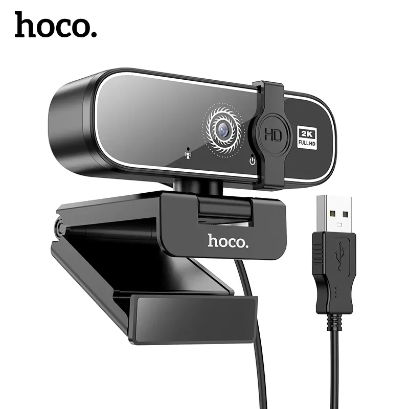 HOCO 1080P Webcam 2K Full HD For PC Computer Laptop USB Web Cam With Microphone Autofocus WebCamera For Youtube Video Calling
HOCO 1080P Webcam 2K Full HD For PC Computer Laptop USB Web Cam With Microphone Autofocus WebCamera For Youtube Video Calling