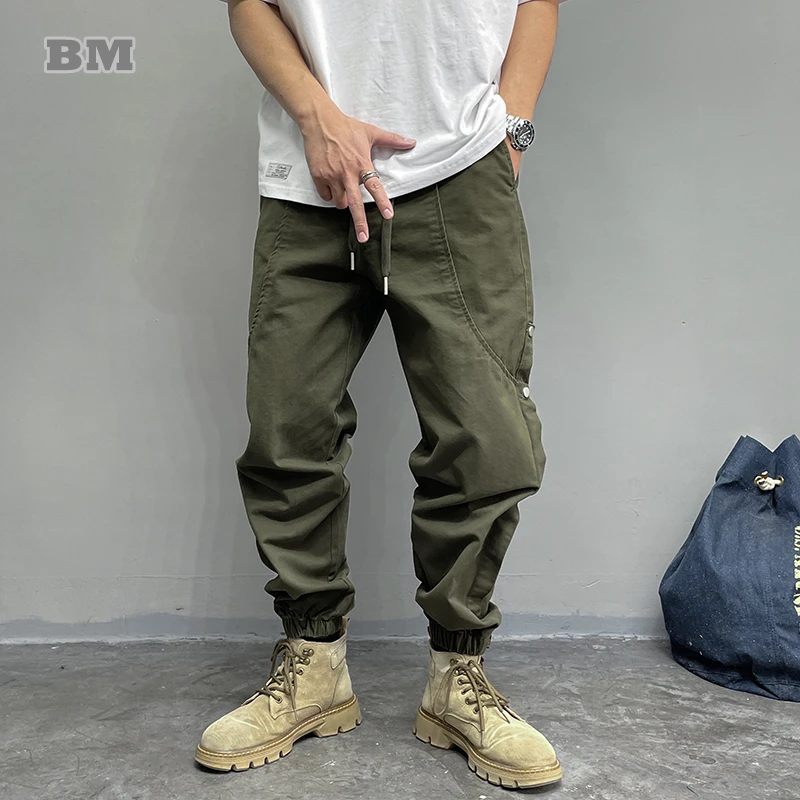 Plus Size Japanese Streetwear High Quality Army Green Cargo Pants Men Clothing Harajuku Casual Trousers Korean Fashion Joggers
Plus Size Japanese Streetwear High Quality Army Green Cargo Pants Men Clothing Harajuku Casual Trousers Korean Fashion Joggers