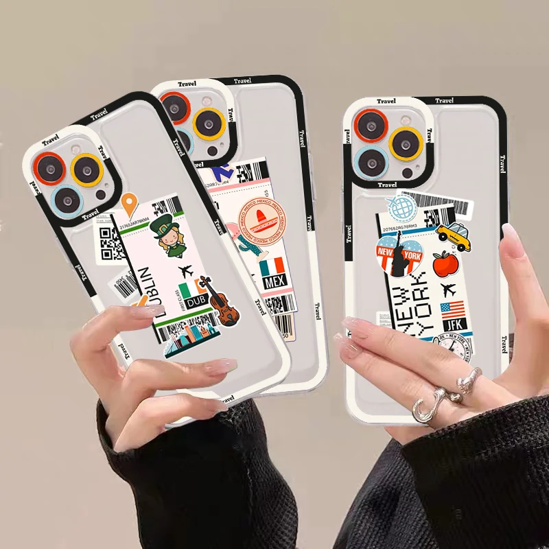 World City Travel Ticket New York London Tokyo Moscow Phone Case For iPhone 13 14 Pro Max XS XR 12 11 Pro 13 Mini 6 7 8 Plus
World City Travel Ticket New York London Tokyo Moscow Phone Case For iPhone 13 14 Pro Max XS XR 12 11 Pro 13 Mini 6 7 8 Plus