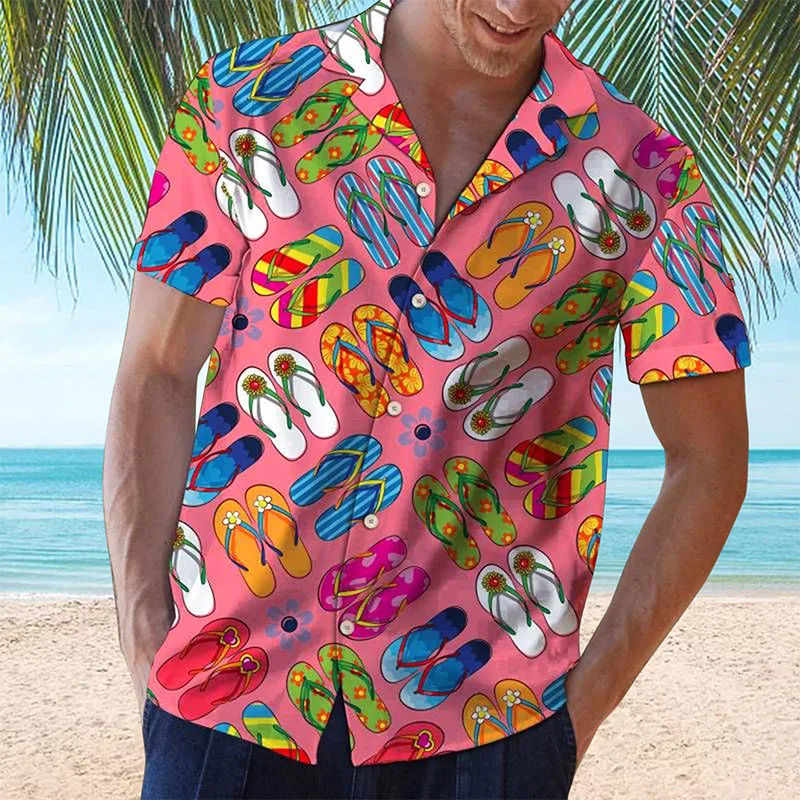 Fashion Mens Hawaiian Shirt Male Casual Colorful Floral Printed Beach Aloha Shirts Short Sleeve Plus Size Camisa Hawaiana Hombre
Fashion Mens Hawaiian Shirt Male Casual Colorful Floral Printed Beach Aloha Shirts Short Sleeve Plus Size Camisa Hawaiana Hombre