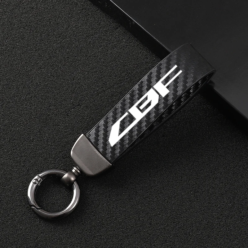 New fashion motorcycle carbon fiber leather rope Keychain key ring For Honda CBF 125 150 250 500 600 S 1000 All Year Universal
New fashion motorcycle carbon fiber leather rope Keychain key ring For Honda CBF 125 150 250 500 600 S 1000 All Year Universal