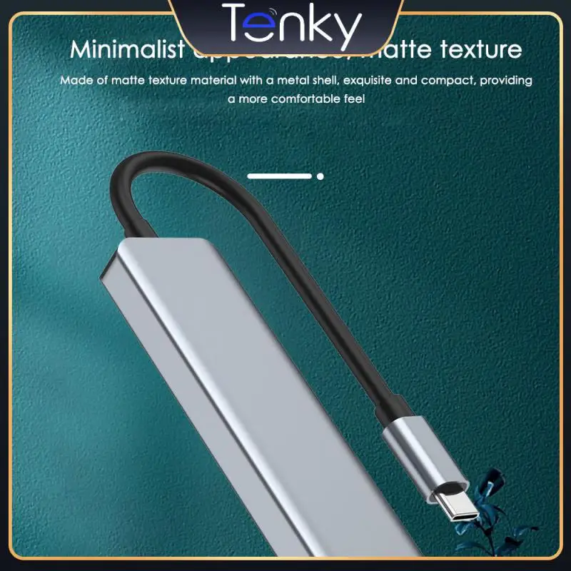 Supports Simultaneous Tf/sd Reading Usb3.0 Efficient File Transfer Splitter Frosted Texture 7-in-1 Expansion Dock -4k Output
Supports Simultaneous Tf/sd Reading Usb3.0 Efficient File Transfer Splitter Frosted Texture 7-in-1 Expansion Dock -4k Output