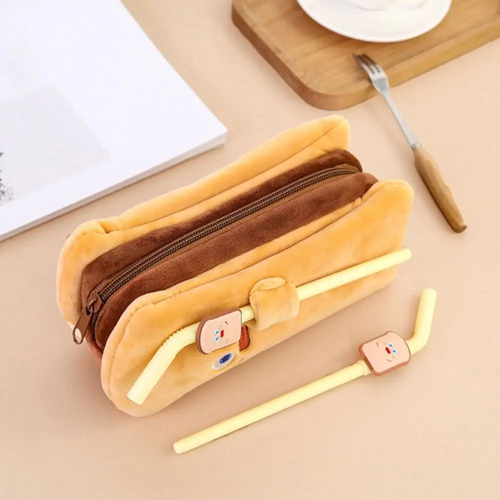 Storage Bags School Supplies Student Large Capacity Cartoon Pencil Pouch Toest Bread Pencil Case Comestic Bag Stationery Bag
Storage Bags School Supplies Student Large Capacity Cartoon Pencil Pouch Toest Bread Pencil Case Comestic Bag Stationery Bag