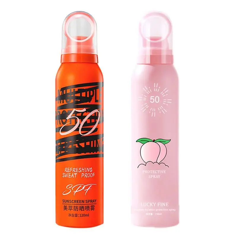 Sunblock Lotion Spray SPF 50 Waterproof Non-greasy Moisturizing 120ml Whitening Sunscreen UV Ray Protector Bright Skin Tone
Sunblock Lotion Spray SPF 50 Waterproof Non-greasy Moisturizing 120ml Whitening Sunscreen UV Ray Protector Bright Skin Tone