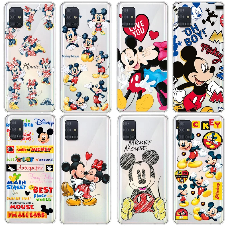 Happy Mickey Cute Disney Phone Case For Samsung Galaxy A73 A53 A33 A72 A52 A12 A71 A51 A21S 4G 5G Transparent Silicone Shell
Happy Mickey Cute Disney Phone Case For Samsung Galaxy A73 A53 A33 A72 A52 A12 A71 A51 A21S 4G 5G Transparent Silicone Shell