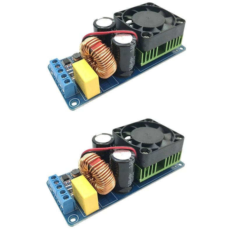 2X IRS2092S High Power Class D HIFI Mono Digital Power Amplifier Board 500W 58-70V
2X IRS2092S High Power Class D HIFI Mono Digital Power Amplifier Board 500W 58-70V
