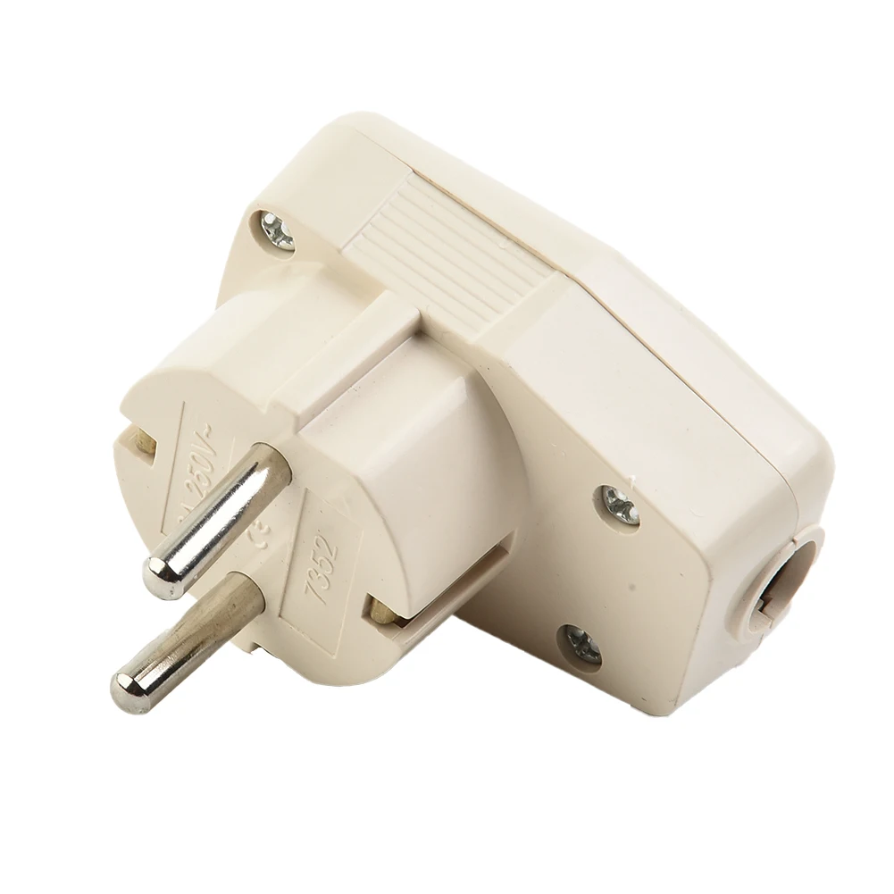 250V 16A Schuko Plug With Illuminated Switch Protective Contact Angle Plug Rewireable Power Plug Wih On-off Power Swtich
250V 16A Schuko Plug With Illuminated Switch Protective Contact Angle Plug Rewireable Power Plug Wih On-off Power Swtich