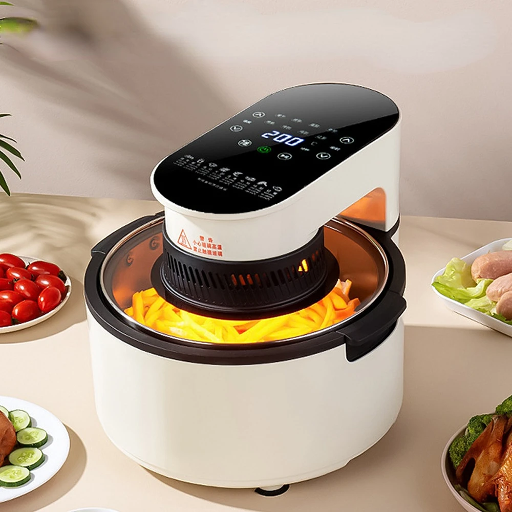 5L Visible Air fryer multi-function household oil-free electric fryer large capacity oven intelligent chip machine fryer
5L Visible Air fryer multi-function household oil-free electric fryer large capacity oven intelligent chip machine fryer