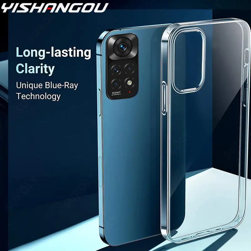 For Redmi Note 11 Pro 11S 10S 9S 10 9 K50 K40S Xiaomi Mi 11T 11 Lite 5G NE 10T POCO F3 M3 M4 Pro 5G Transparent Phone Case Cover
For Redmi Note 11 Pro 11S 10S 9S 10 9 K50 K40S Xiaomi Mi 11T 11 Lite 5G NE 10T POCO F3 M3 M4 Pro 5G Transparent Phone Case Cover