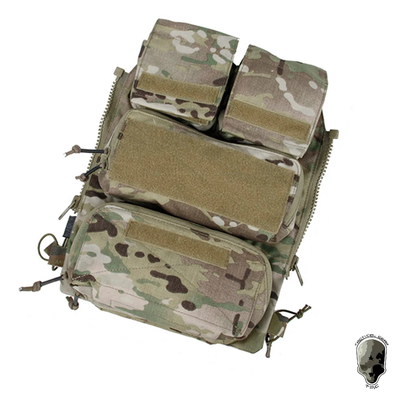 

TMC Tactical Pouch Bag Zip Panel W/ Mag Pouch NG Version for AVS JPC2.0 CPC Vest MOLLE Bags 3107