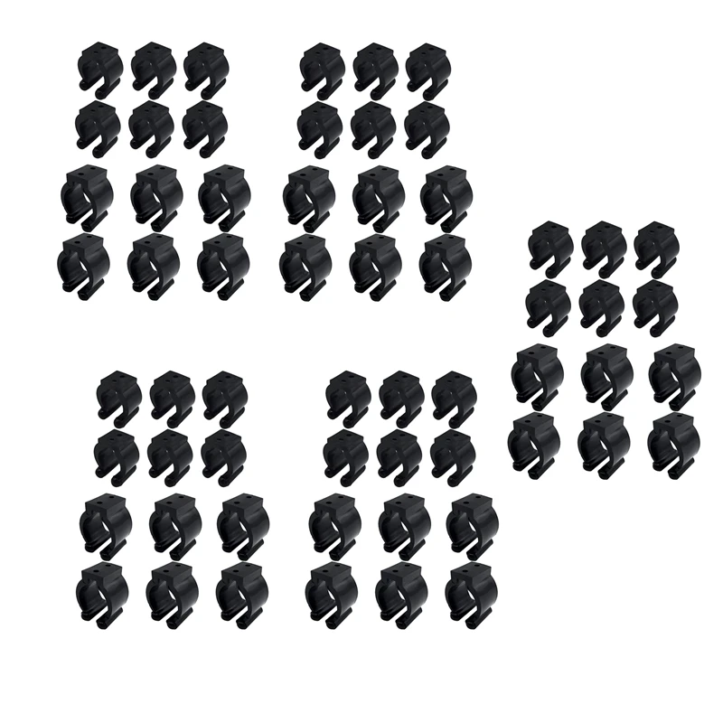 60 Pieces Regular Fishing Pole Rod Holder Storage Clips Rack 2 Style & 30 Pcs Each Style- Big For Hold Handle, Small 
60 Pieces Regular Fishing Pole Rod Holder Storage Clips Rack 2 Style & 30 Pcs Each Style- Big For Hold Handle, Small