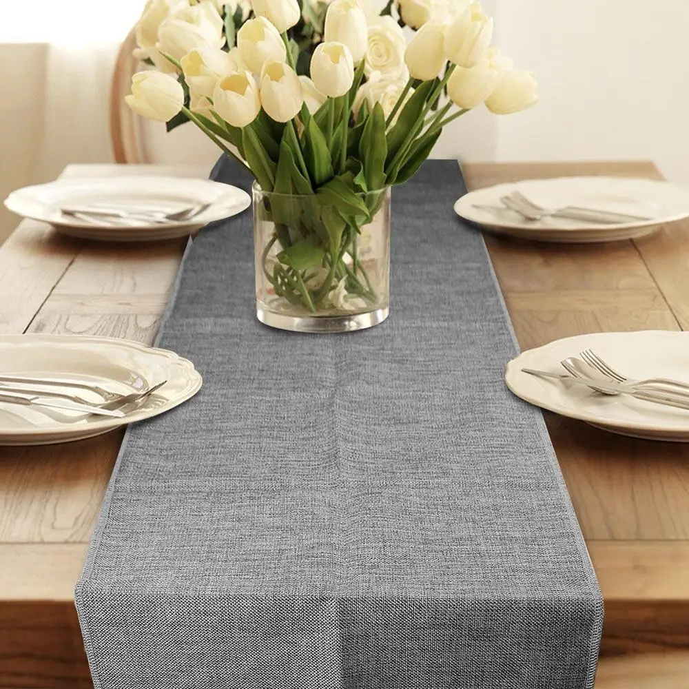 Table Runner Burlap Natural Jute Imitated Linen Rustic Decor Wedding Table Decoration Accessories
Table Runner Burlap Natural Jute Imitated Linen Rustic Decor Wedding Table Decoration Accessories