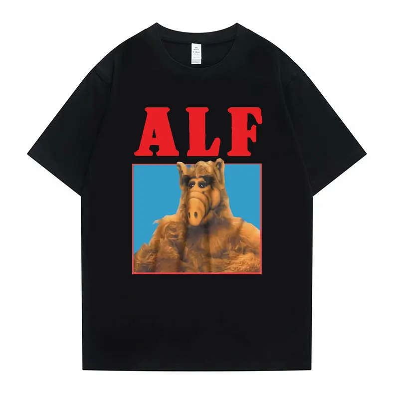 Funny Alf Gordon Shumway Graphic Print Tshirt Men Women Fashion Harajuku Oversized T Shirt Tv Comedy Sitcom Cat Pattern T-shirt
Funny Alf Gordon Shumway Graphic Print Tshirt Men Women Fashion Harajuku Oversized T Shirt Tv Comedy Sitcom Cat Pattern T-shirt