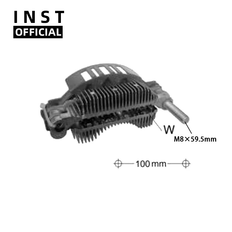ALTERNATOR GENERATORS RECTIFIER BRIDGE FOR MIA10086 231244P116 23127VB310 A005TA7981A A3TA4399 A3TA7991 A5TA7981
ALTERNATOR GENERATORS RECTIFIER BRIDGE FOR MIA10086 231244P116 23127VB310 A005TA7981A A3TA4399 A3TA7991 A5TA7981