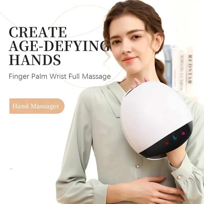 Relax & Rejuvenate with Electric Heated Hand Massager: Physiotherapy Equipment for Air Compression Finger Spa Pressure 
Relax & Rejuvenate with Electric Heated Hand Massager: Physiotherapy Equipment for Air Compression Finger Spa Pressure