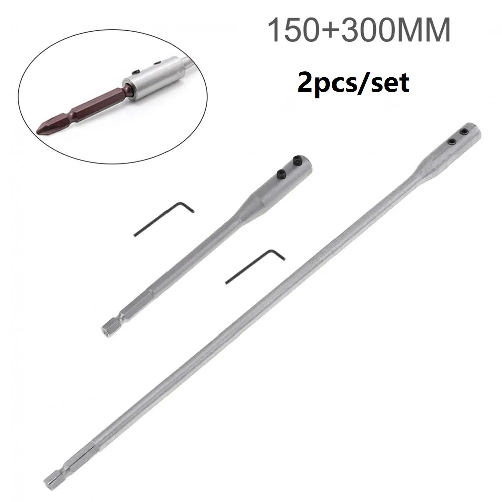2pcs/set Drill Bit Extention Bar High Carbon Steel 150/300mm Hexagonal Drill Connecting Rod Wrench Kit Tool Power Tool Accessory
2pcs/set Drill Bit Extention Bar High Carbon Steel 150/300mm Hexagonal Drill Connecting Rod Wrench Kit Tool Power Tool Accessory