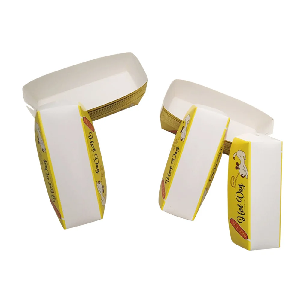 Hot Dog Paper Trays Tray Serving Box Boats Holder Snack Disposable Containers Chicken Take Cardboard Boat Open Fries Container
Hot Dog Paper Trays Tray Serving Box Boats Holder Snack Disposable Containers Chicken Take Cardboard Boat Open Fries Container