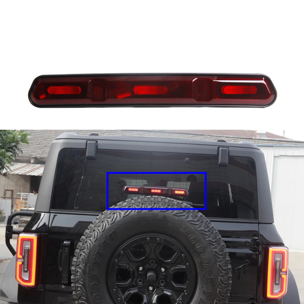 1 PC Car Rear Brake Led Lights Strip Third Brake Light Bar Auto Running Warning Driving DRL Tail Lamp For Ford Bronco 2018-2023
1 PC Car Rear Brake Led Lights Strip Third Brake Light Bar Auto Running Warning Driving DRL Tail Lamp For Ford Bronco 2018-2023