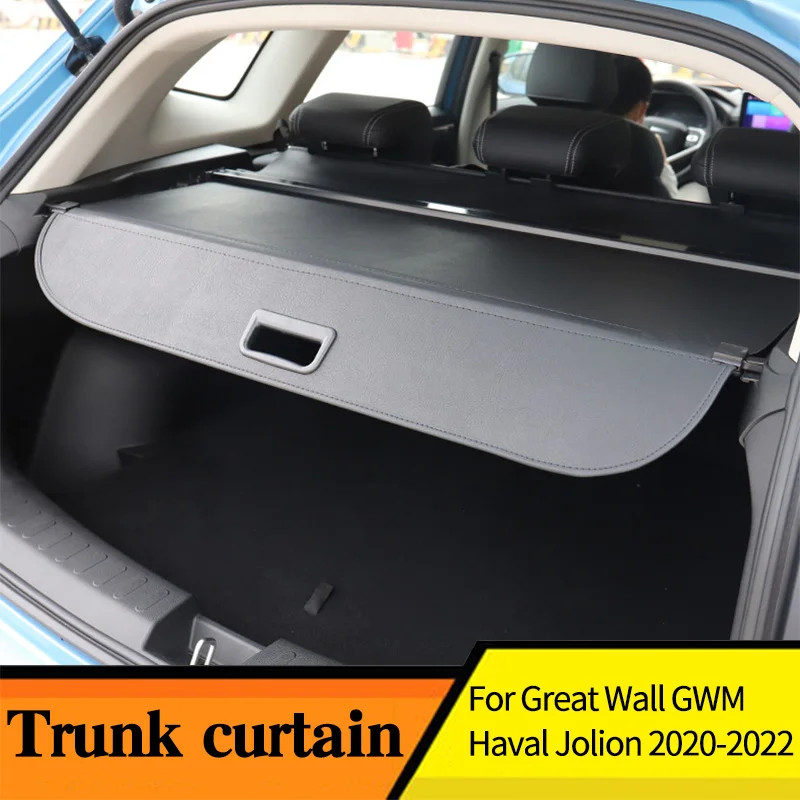 

Trunk Cargo Cover For Great Wall GWM Haval Jolion Tailgate Security Shield Rear Luggage Curtain Retractable Partition Privacy