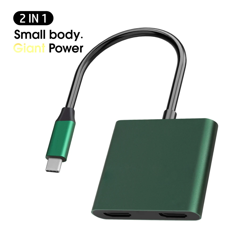 4K Video Capture Card Video Card Capturer Type C To Dual HDMI Two-in-one SWITCH Adapter Cable
4K Video Capture Card Video Card Capturer Type C To Dual HDMI Two-in-one SWITCH Adapter Cable