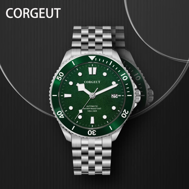 Corgeut New Men's Watches Mechanical Watch For Men Luxury Automatic Watch Men NH35A Movement Watch100M Waterproof Reloj Hombre
Corgeut New Men's Watches Mechanical Watch For Men Luxury Automatic Watch Men NH35A Movement Watch100M Waterproof Reloj Hombre