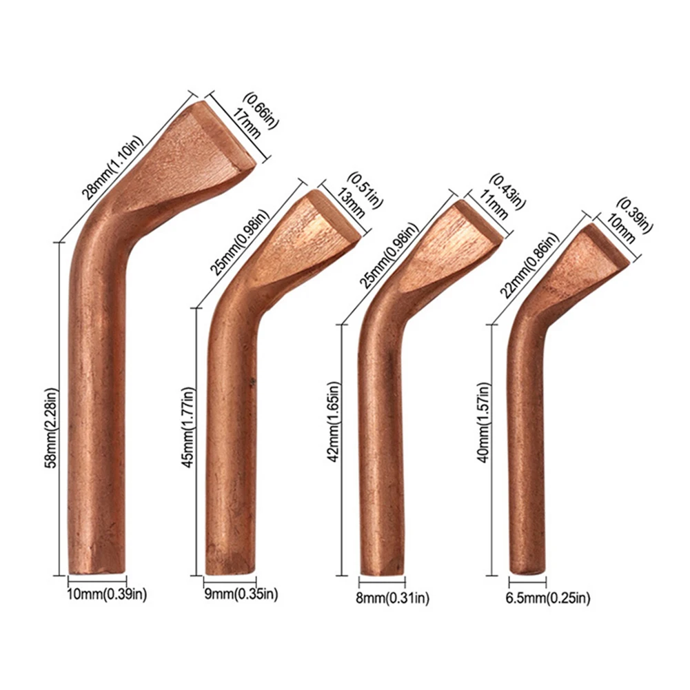 4PCS External Heat Soldering Iron Tip 75W 100W 150W 200W Electric Welding External Heat High Power Tip Copper Welding Tool
4PCS External Heat Soldering Iron Tip 75W 100W 150W 200W Electric Welding External Heat High Power Tip Copper Welding Tool