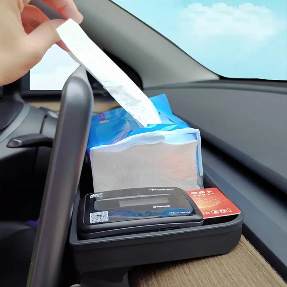 Center Console Tray Organizer Magnetic Silicone Non-slip Storage Tissue Holder Behind Screen Compatible Model 3 / Y Accessories
Center Console Tray Organizer Magnetic Silicone Non-slip Storage Tissue Holder Behind Screen Compatible Model 3 / Y Accessories