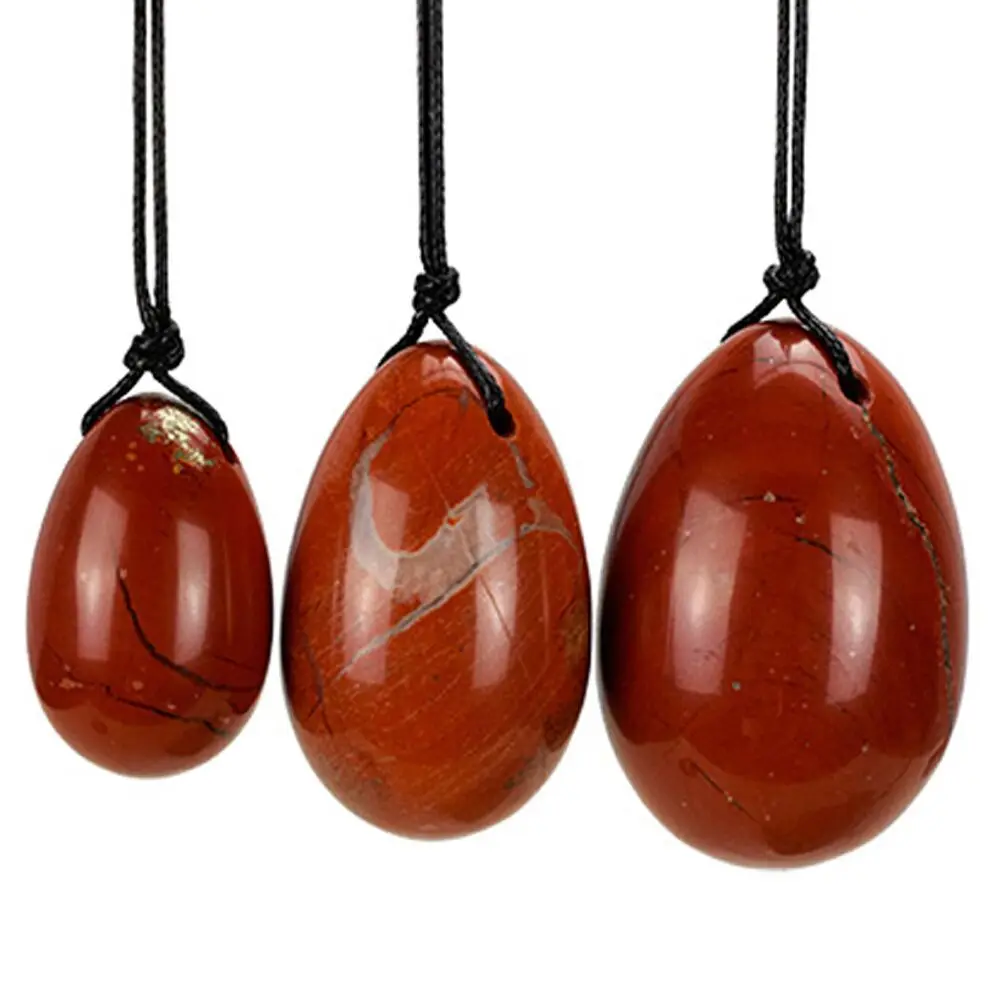 Red Jasper Stone Egg Yoni Egg Jade Eggs Women Kegel Exerciser Jade Massager Vaginal Muscles Tightening Ball Crystal Kegel Eggs
Red Jasper Stone Egg Yoni Egg Jade Eggs Women Kegel Exerciser Jade Massager Vaginal Muscles Tightening Ball Crystal Kegel Eggs