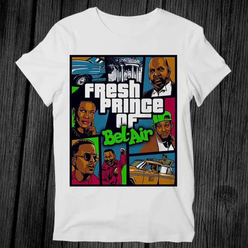 Fresh Price Of Bel Air Poster T Shirt Adult Mens Womens Gift Cool Music Fashion Top Vintage Retro Tee G350
Fresh Price Of Bel Air Poster T Shirt Adult Mens Womens Gift Cool Music Fashion Top Vintage Retro Tee G350