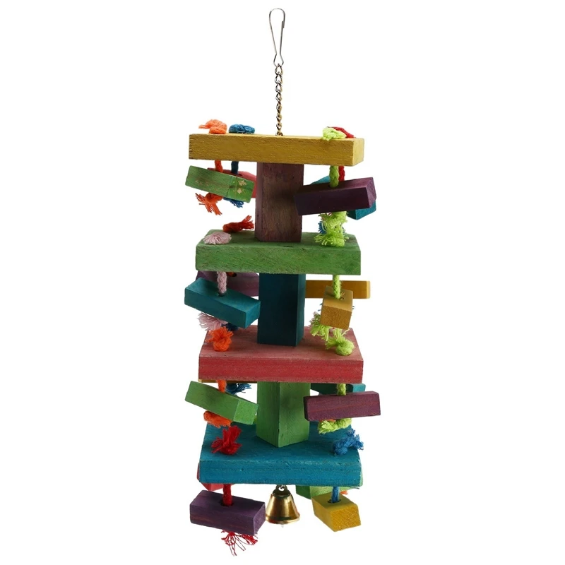 Жевательная игрушка для птиц, большая и средняя клетка для попугаев, игрушки для укусов, африканские серые масоловки, какаду
Жевательная игрушка для птиц, большая и средняя клетка для попугаев, игрушки для укусов, африканские серые масоловки, какаду