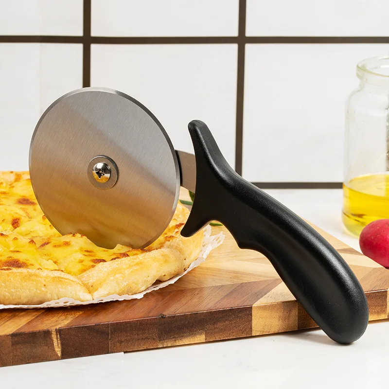9-Inch Pizza Cutter Wheel Heavy Stainless Steel Large with Cover Premium Kitchen Handle Slicer Super Sharp Safe Stainless Steel
9-Inch Pizza Cutter Wheel Heavy Stainless Steel Large with Cover Premium Kitchen Handle Slicer Super Sharp Safe Stainless Steel