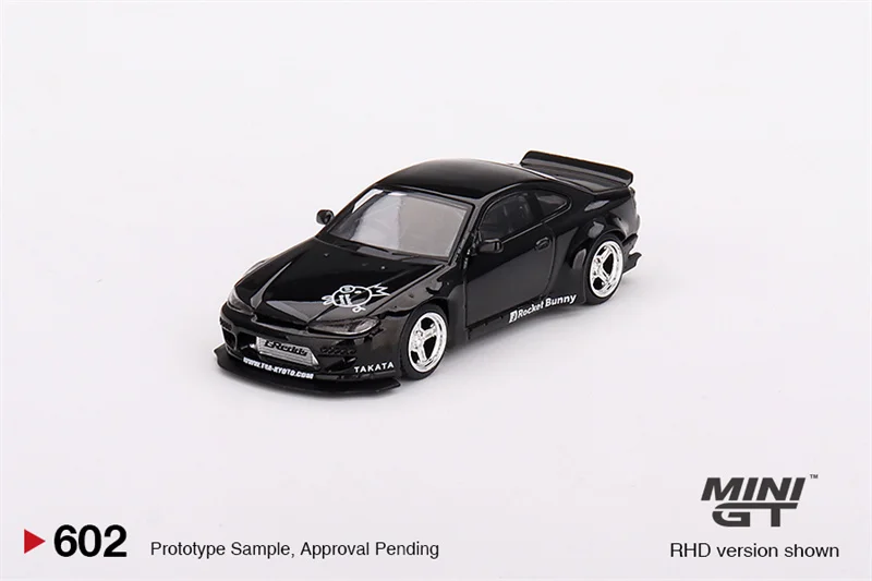 (Pre-Order) MINI GT 1:64 Nissan Silvia S15 Rocket Bunny Black Pearl RHD Diecast Model Car
(Pre-Order) MINI GT 1:64 Nissan Silvia S15 Rocket Bunny Black Pearl RHD Diecast Model Car