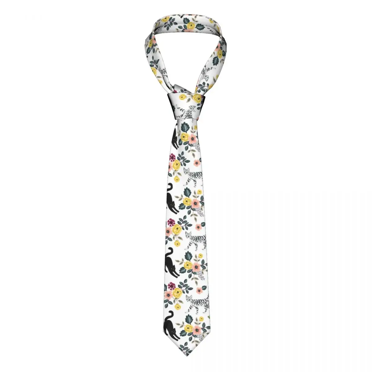 Floral Flower Cats Necktie Unisex Silk Polyester 8 cm Narrow Animal Neck Tie for Men Daily Wear Cravat Wedding Party
Floral Flower Cats Necktie Unisex Silk Polyester 8 cm Narrow Animal Neck Tie for Men Daily Wear Cravat Wedding Party