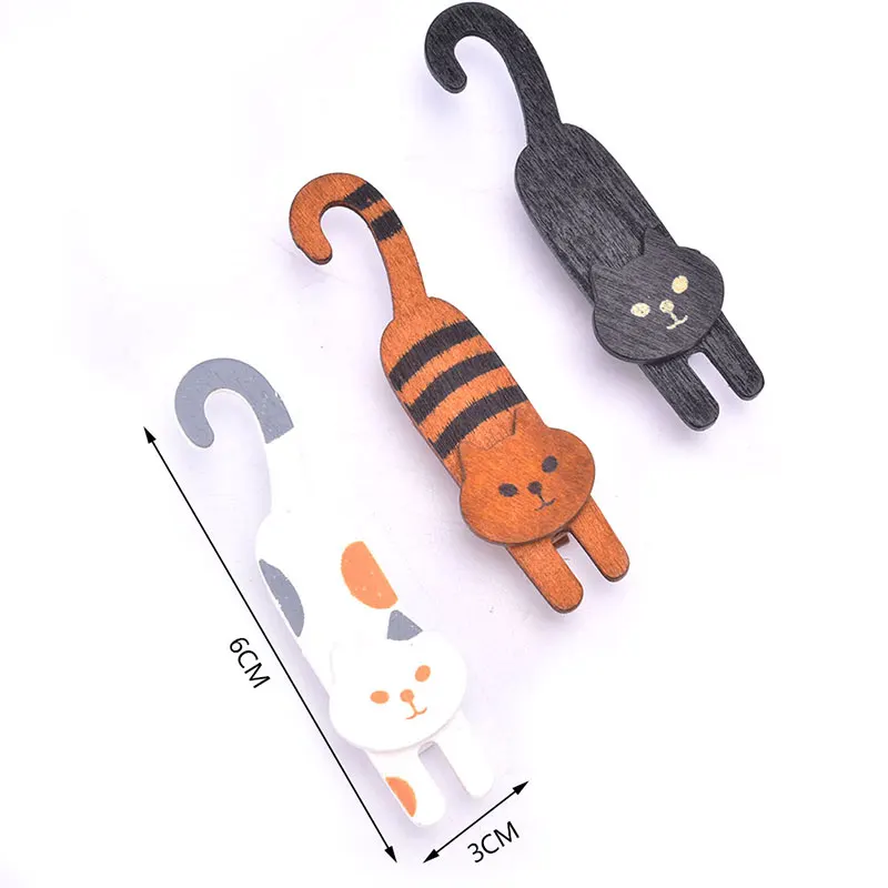 3pcs/pack Cat design Wooden Clip set Mini Wooden Clips For Photo Clips Clothespin Craft Decoration Clips Pegs
3pcs/pack Cat design Wooden Clip set Mini Wooden Clips For Photo Clips Clothespin Craft Decoration Clips Pegs