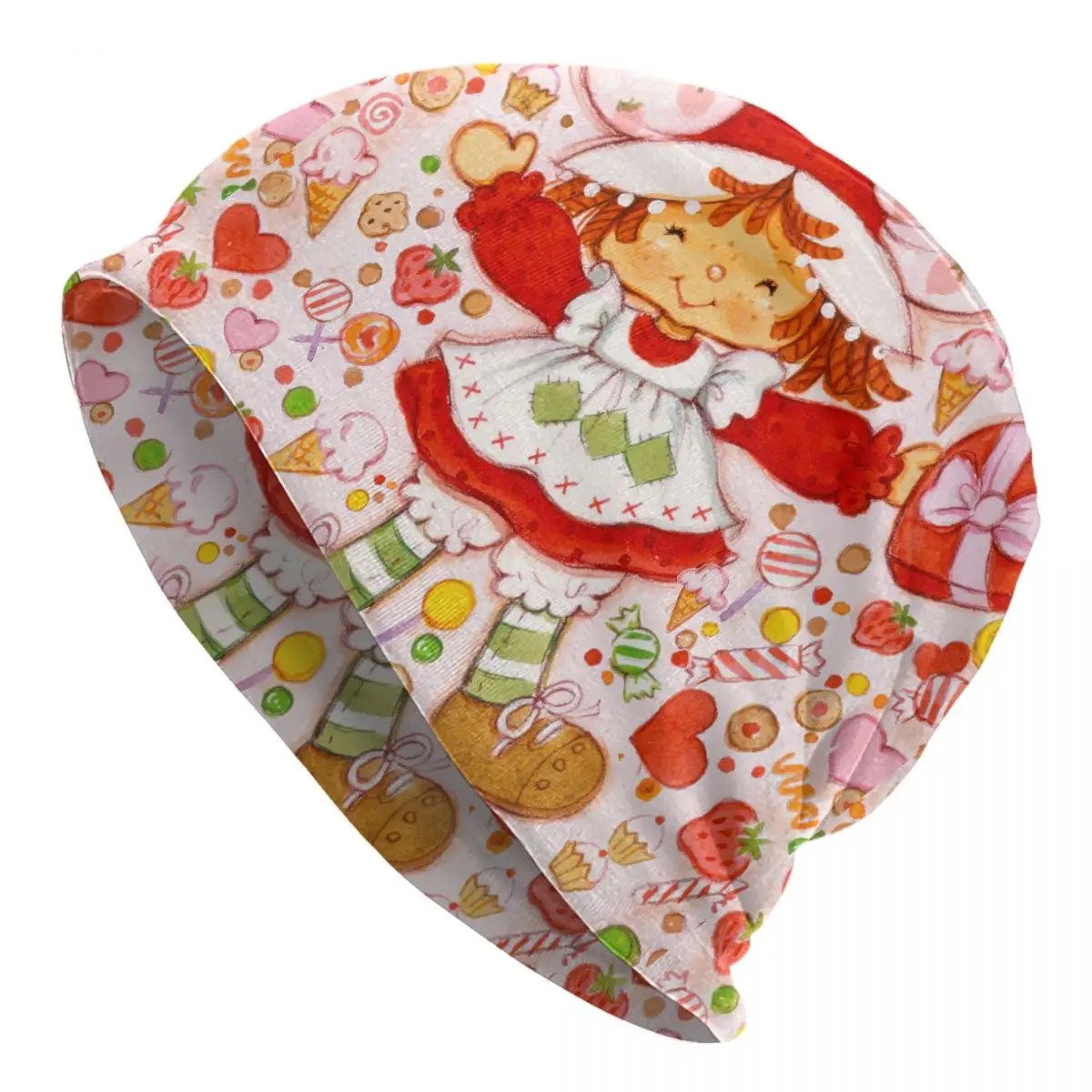 Strawberry Shortcake Cartoon Bonnet Hats Street Skullies Beanies Hat Kawaii Girl for Men Women Knitted Hat Warm Dual-use Caps
Strawberry Shortcake Cartoon Bonnet Hats Street Skullies Beanies Hat Kawaii Girl for Men Women Knitted Hat Warm Dual-use Caps