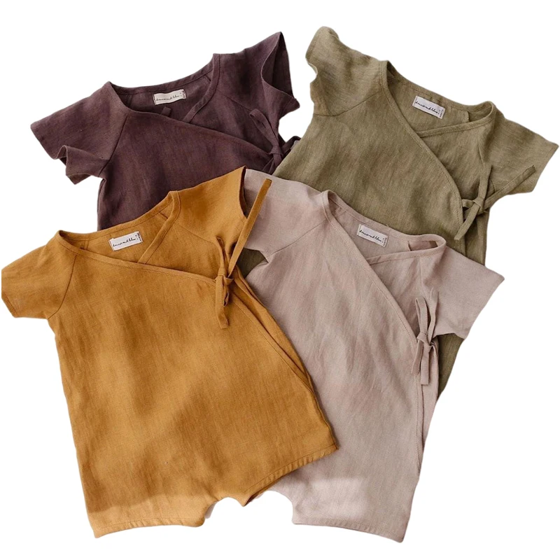 0-3Yrs Toddler Baby Boys Girl Romper Cotton Short Sleeve Cotton Linen Summer Infant Baby Girls Boys Jumpsuit Korean Japan Style
0-3Yrs Toddler Baby Boys Girl Romper Cotton Short Sleeve Cotton Linen Summer Infant Baby Girls Boys Jumpsuit Korean Japan Style