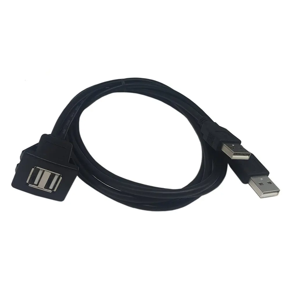 Кабель USB2.0 для скрытого монтажа 1 м/2 м, двойной/одинарный USB-порт для автомобиля, лодки, мотоцикла
Кабель USB2.0 для скрытого монтажа 1 м/2 м, двойной/одинарный USB-порт для автомобиля, лодки, мотоцикла