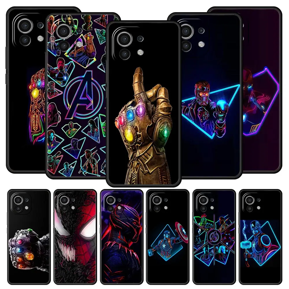 Marvel Avengers War Silicone Phone Case for Xiaomi Mi 12 11 Ultra 11T Note 10 Pro 10T 9 SE 9T CC9 CC9E 8 A2 Lite Coque Cover Bag
Marvel Avengers War Silicone Phone Case for Xiaomi Mi 12 11 Ultra 11T Note 10 Pro 10T 9 SE 9T CC9 CC9E 8 A2 Lite Coque Cover Bag