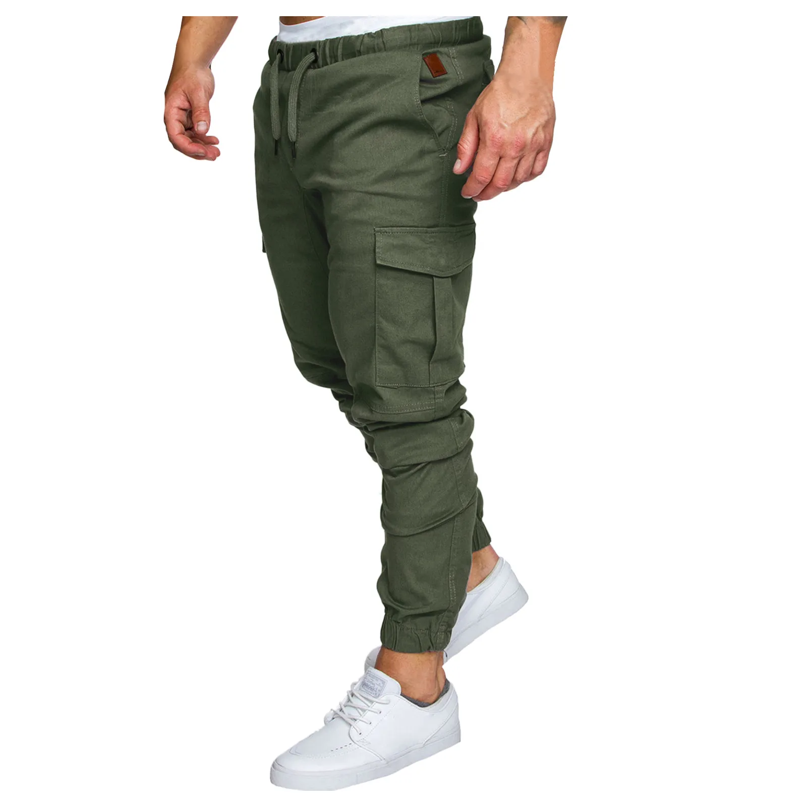 Men's Color Multi-pocket Leggings Tooling Trousers Pants Solid Casual Men's pants
Men's Color Multi-pocket Leggings Tooling Trousers Pants Solid Casual Men's pants